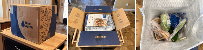 Blue Apron unboxed