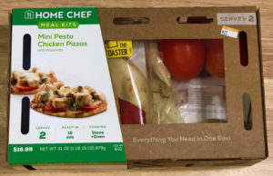 Mini Pesto Chicken Pizzas