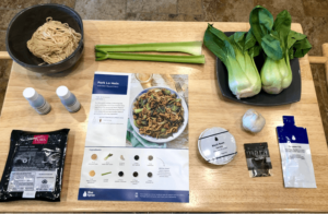 Pork lo mein ingredients